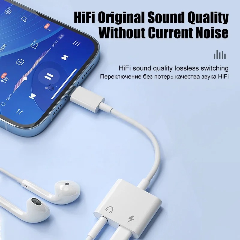 Adattatore audio per iPhone 14 - Earphone Splitter Jack recensione e prezzo
